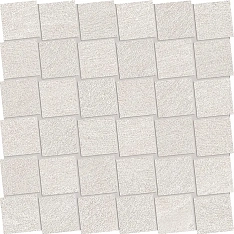 Ergon Stone Talk Mosaico Dado Minimal White Naturale 30x30 / Эргон Стоун Тальк Мосаико Дадо
 Минимал Уайт Натуралье 30x30 